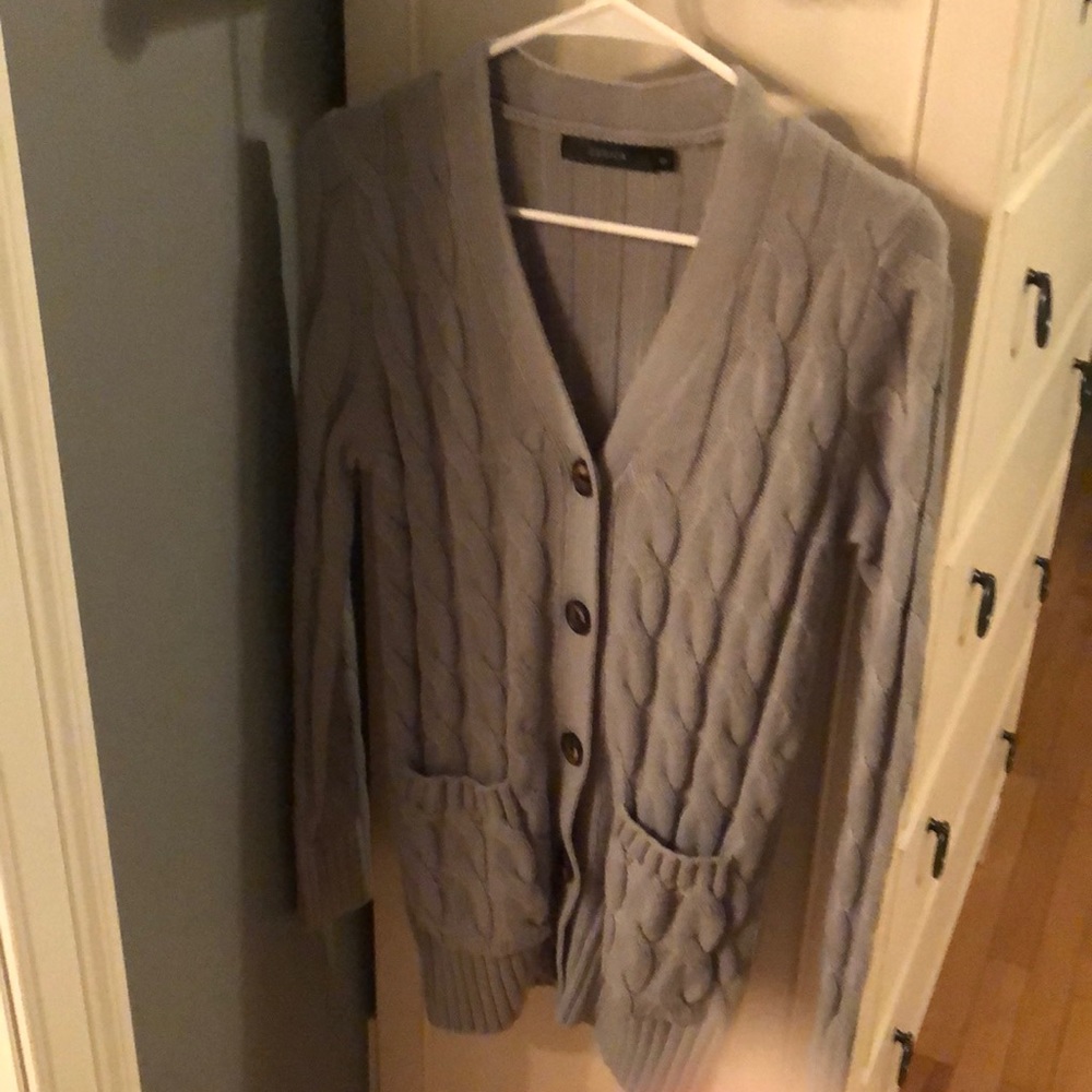 Zesica sage green cardigan
